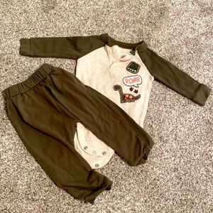 Dino boys clothing set